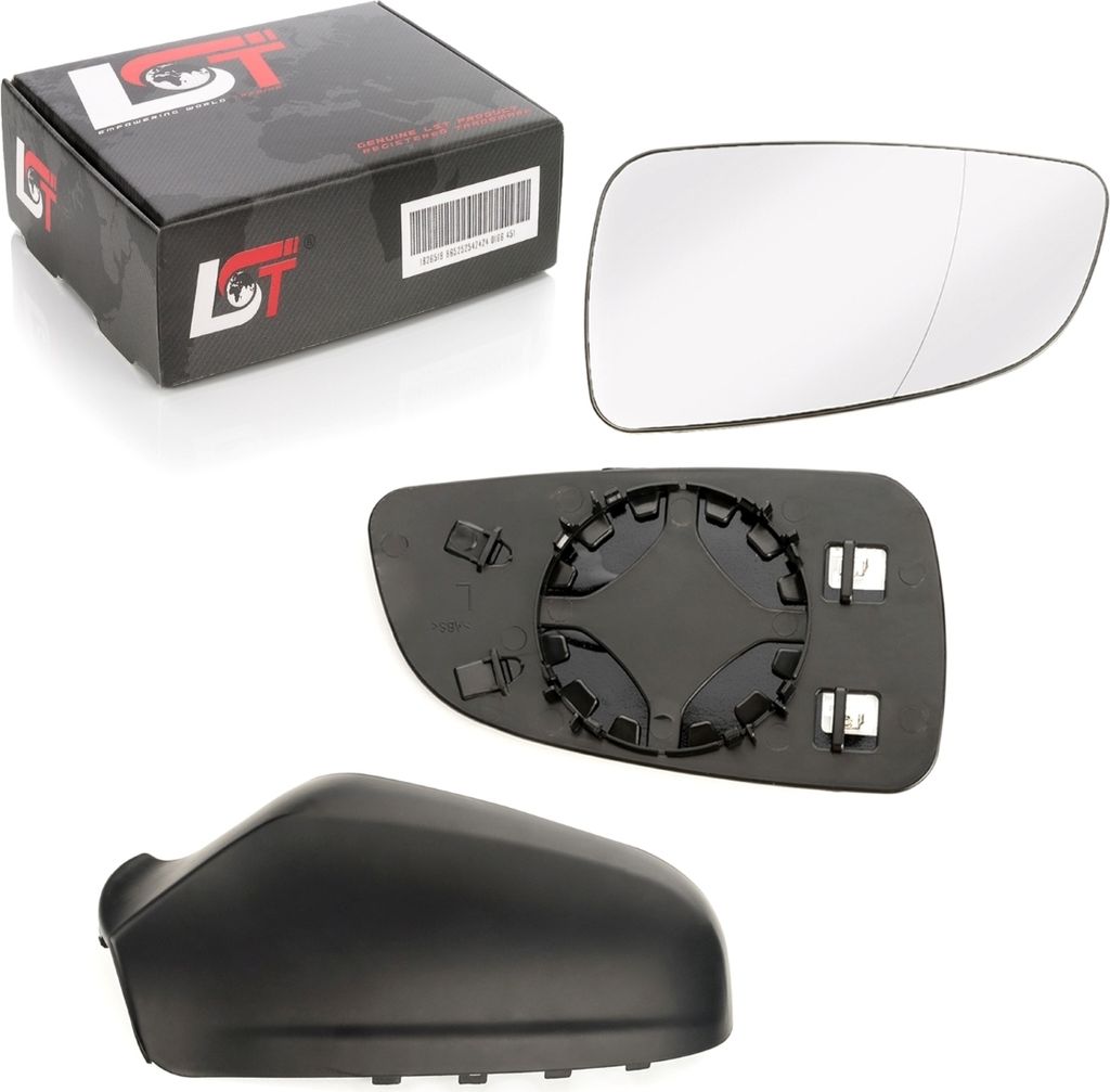 Seitenspiegel Gehäuse mit Spiegelglas Set links für OPEL VAUXHALL ASTRA H 5 V
