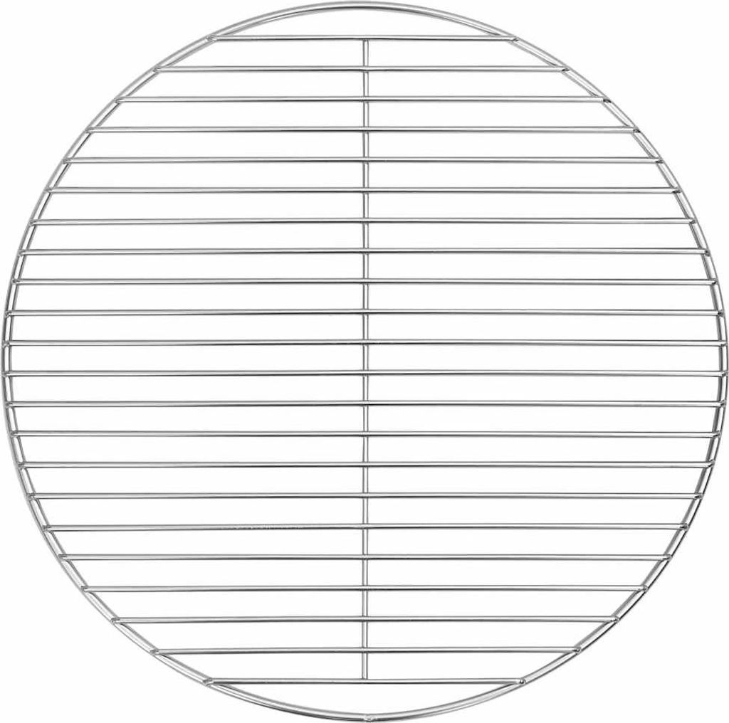 Grillrost Silber 43 x 43 cm Edelstahl