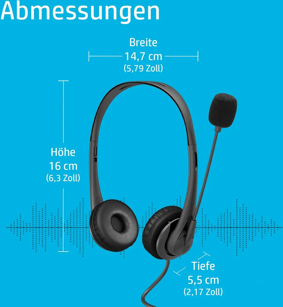 Micro-Casque HP G2 Connexion USB-A Rapide Son Stéréo Clair et Micro Pivot - 11