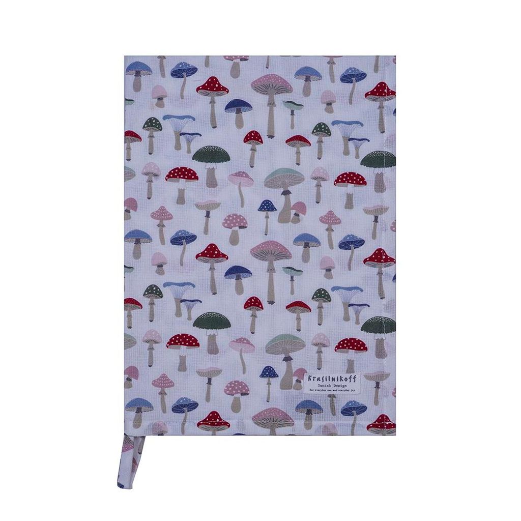 Krasilnikoff - Geschirrtruch - KW13657  - Mushroom / Pilze, Produktbild 