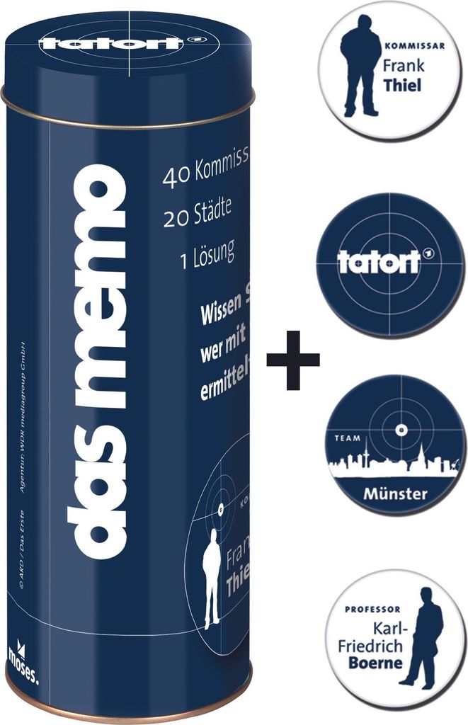 Tatort - Das Memo, Setartikel:+ Münster Tatort Magnet-Set