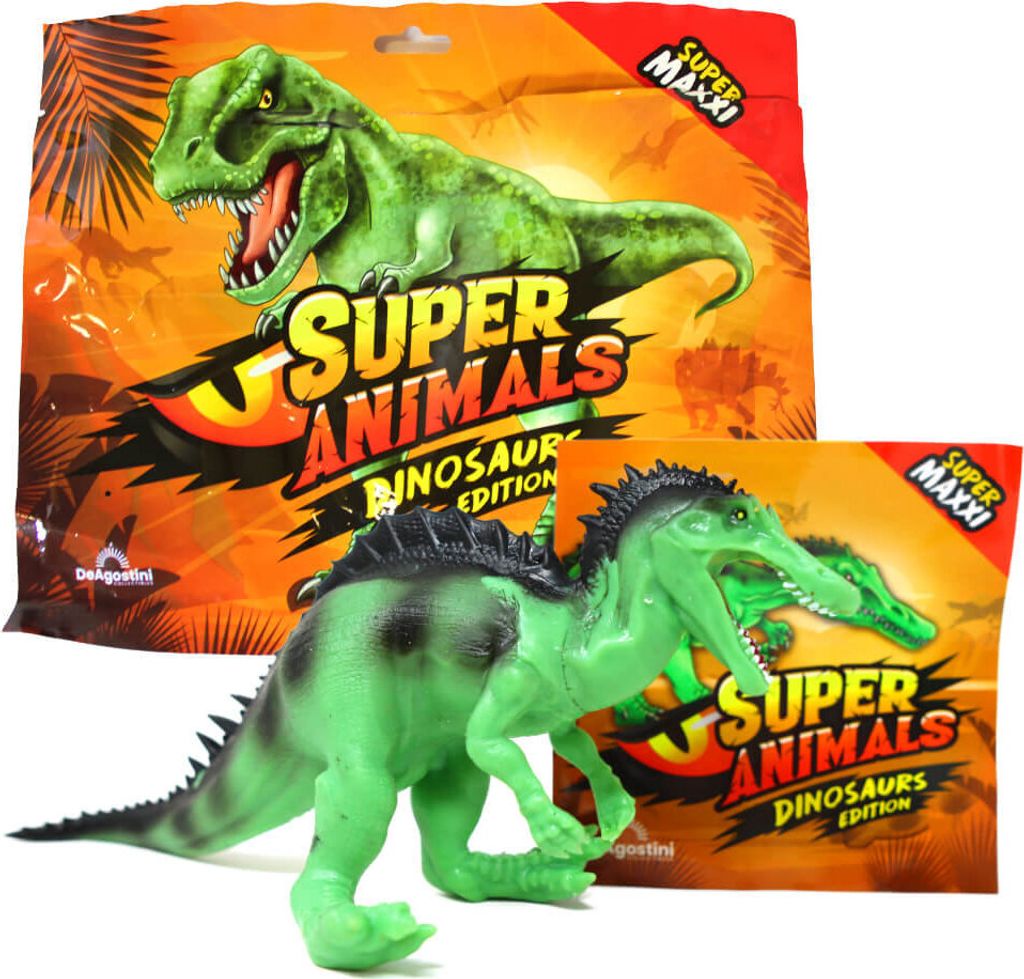 DeAgostini Super Animals - Dinosaurs Edition - Sammelfigur Dino - Figur 11. Irritator Challengeri