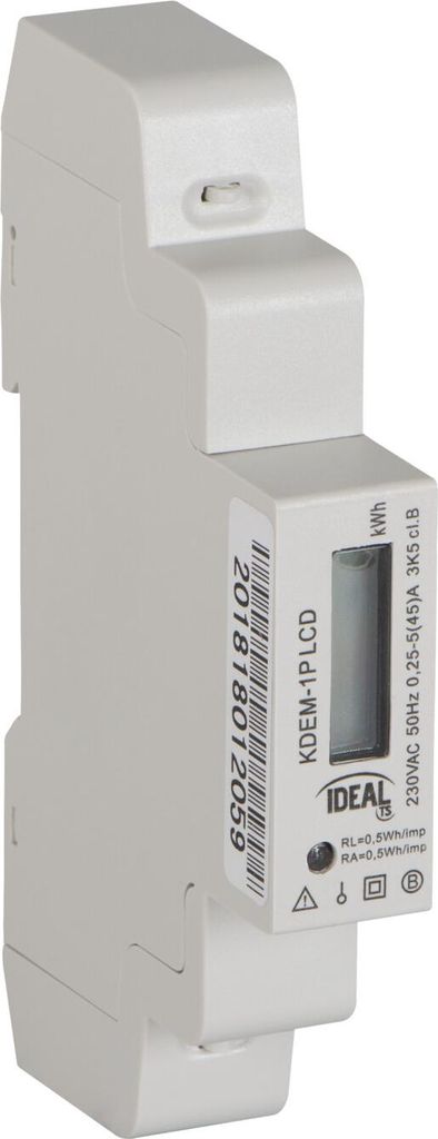 KDEM 1P LCD Idealer Stromzähler