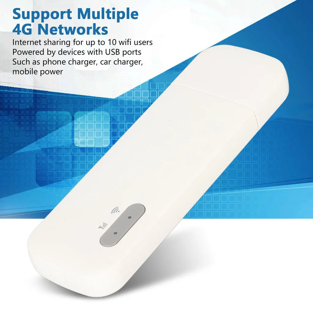 Plus de Zone Blanche - Mini Routeur 4G USB WiFi avec Emplacement Carte SIM - 2