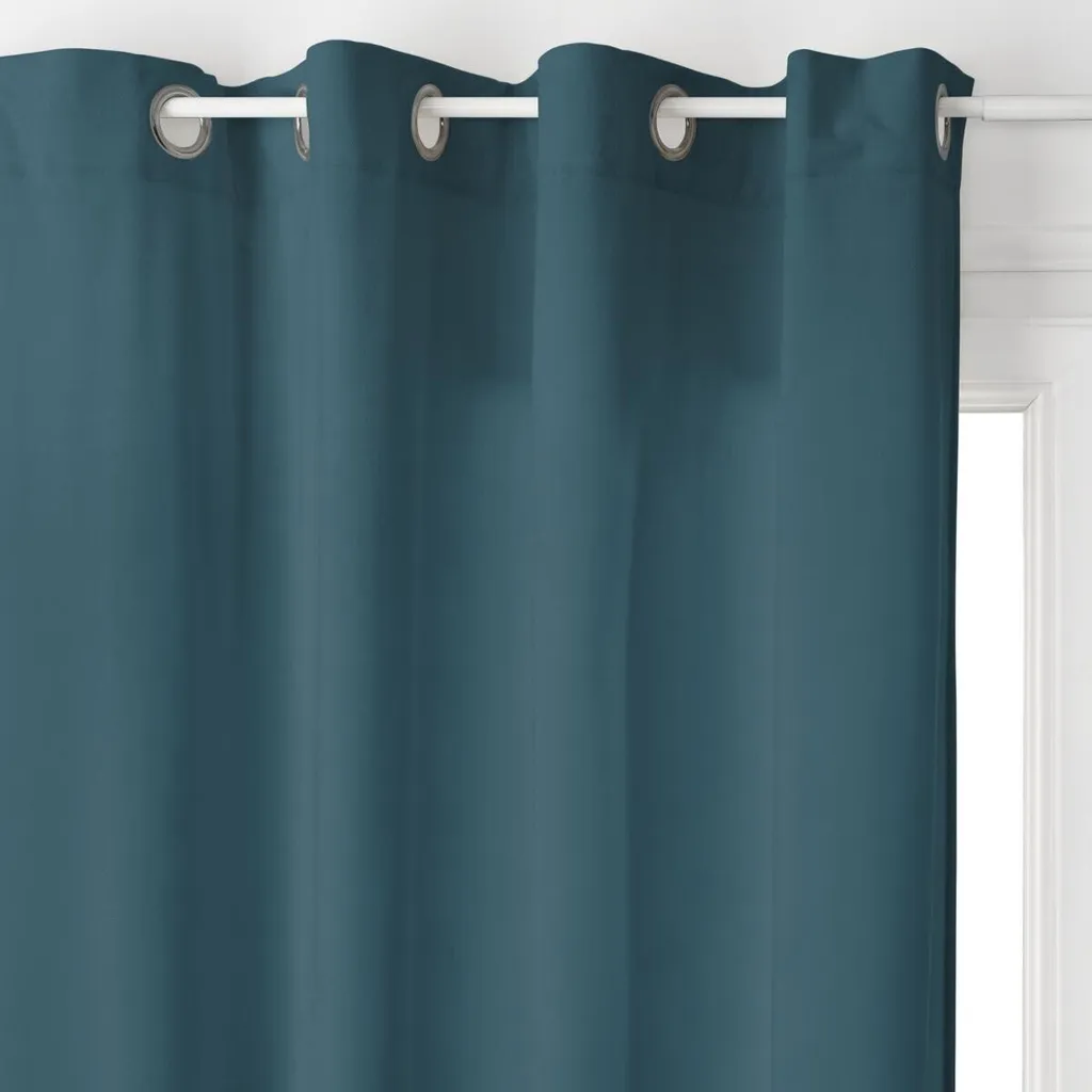 Rideau de salon LILOU vert 140 x 260 cm - Idéal pour chambre et séjour