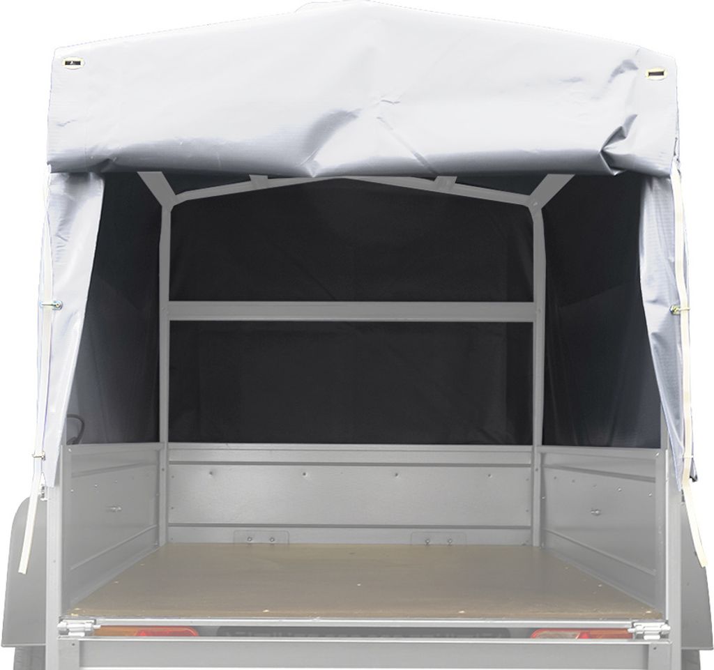 UNITRAILER Hochplane Grau 80 cm für Garden Trailer 150 KIPP Produktbild 