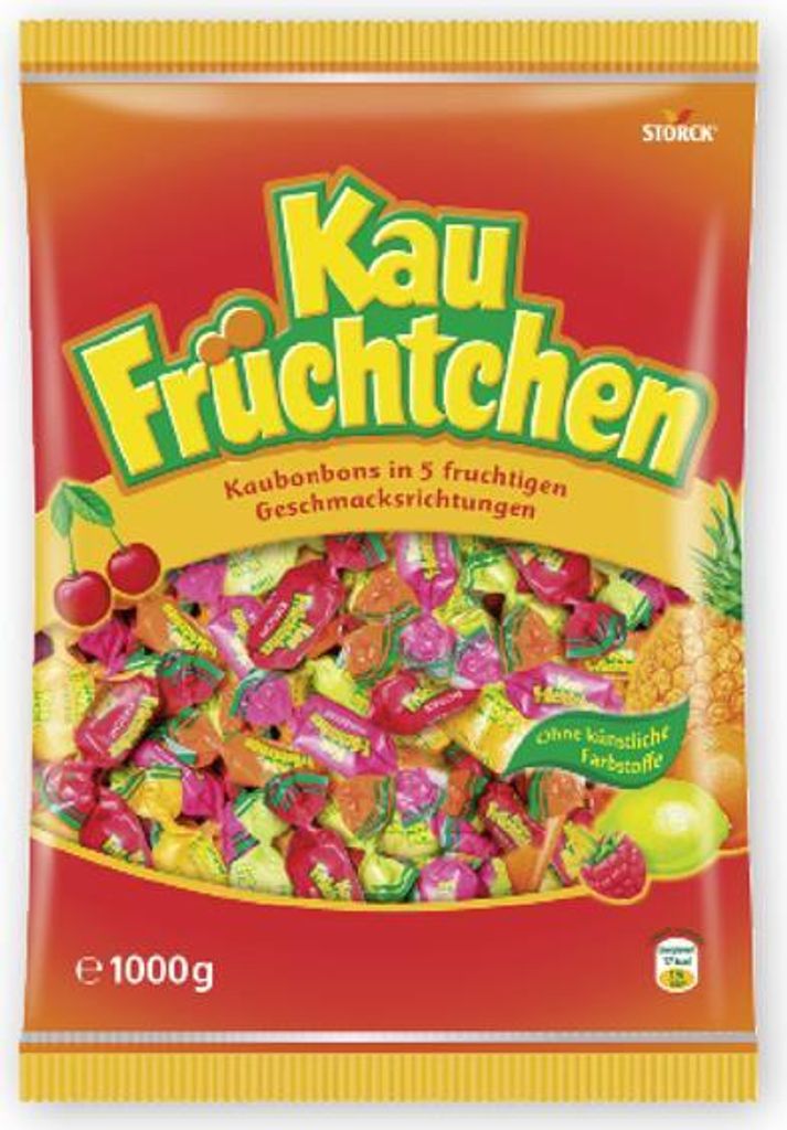 Storck Žvýkací ovoce v různých příchutích 1000g Obrázek produktu 