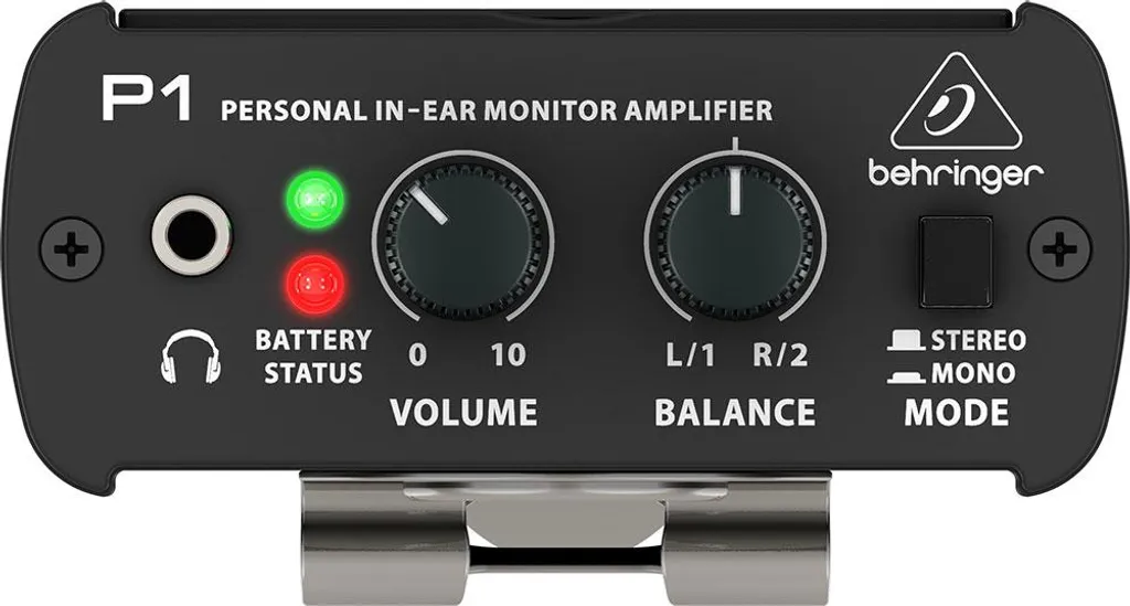 Amplificateur intra-auriculaire Behringer P1 boîtier métal double XLR