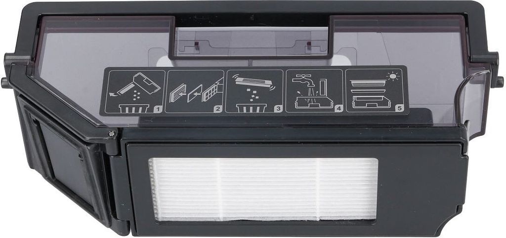 easyPART passend für 201-2102-2432 Ecovacs Staubbehälter für Staubsauger-Roboter