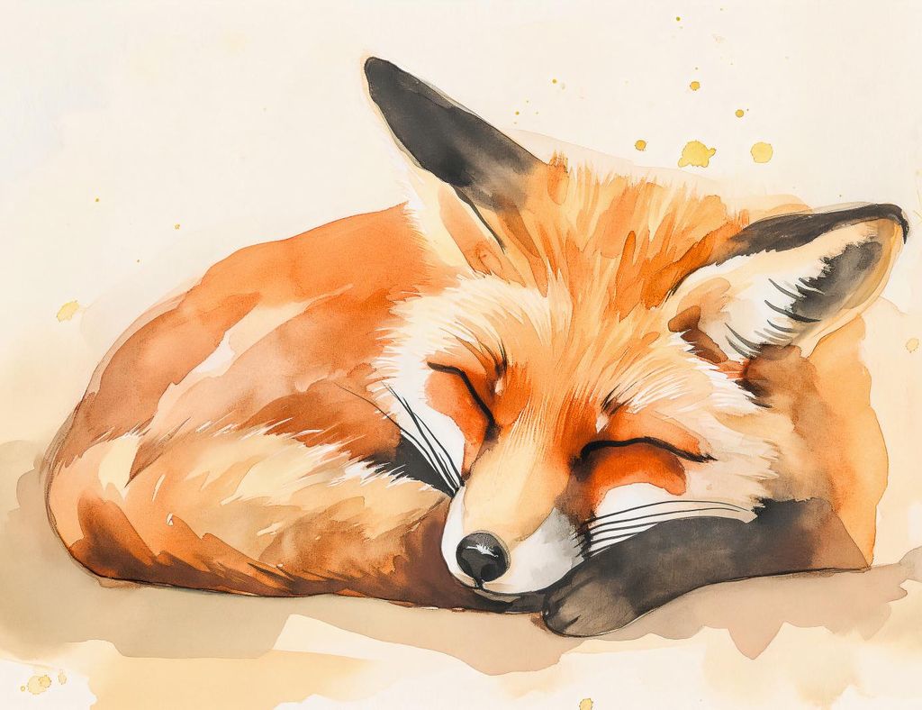 Plakat 65x50cm Aquarell Idylle