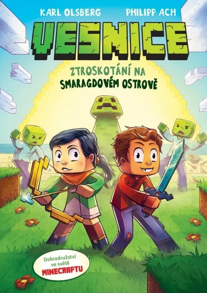 Livre Minecraft La Panne sur l'Île d'Émeraude par Karl Olsberg Broché
