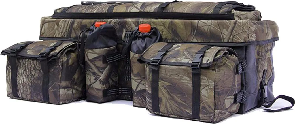 Bagage arrière Quad ATV pour randonnée forêt Sacoche Topcase Camouflage