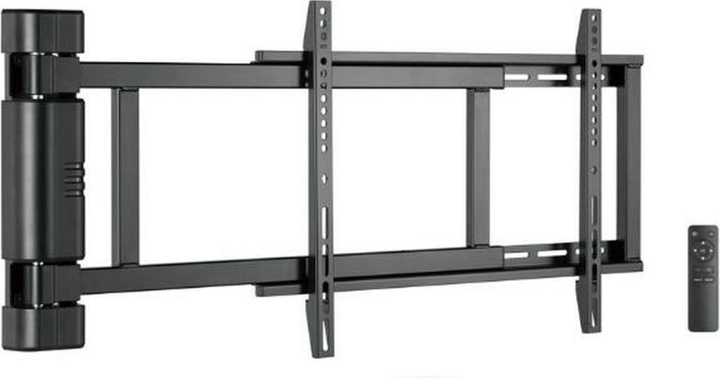 Equip Befestigungskit (Schwenkarm-Wandhalterung) - für LCD-Display - motorisiert - Kunststoff, Metall, Aluminium - Schwarz - Bildschirmgröße: 81...