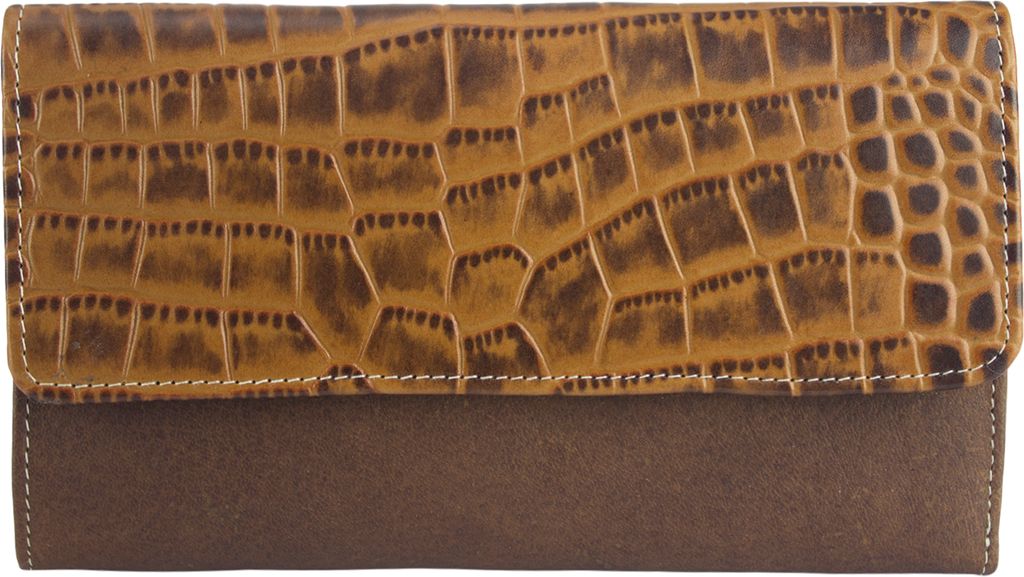 Sunsa Geldbörse für Damen großer Leder Geldbeutel Portemonnaie mit RFID Schutz Brieftasche mit viele Kreditkarten Fächer Geldtasche Wallet Purs...