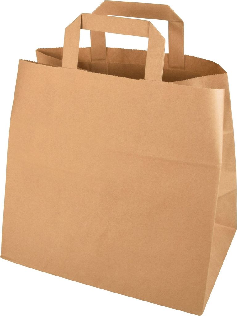 Papstar Papiertüten 25 x 26 x 17 cm braun mit Tragegriff 50 Obrázok produktu 