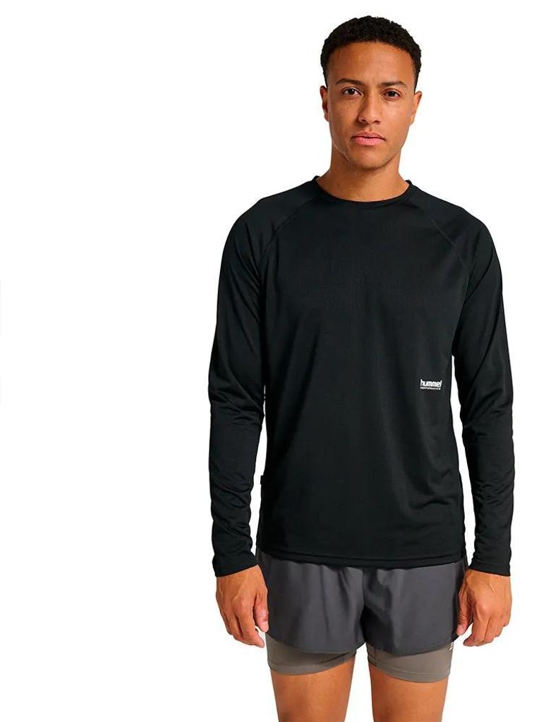 Hummel Pulse Workout Langarm-t-shirt Schwarz XL Mann Schwarz XL