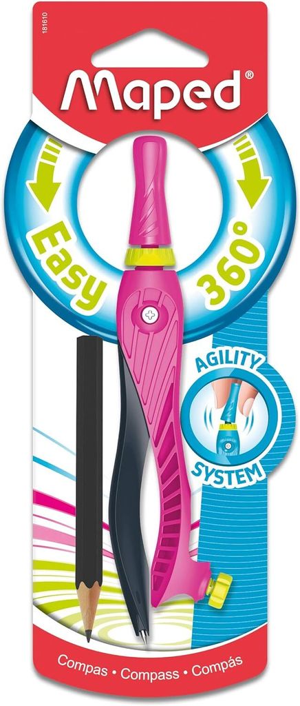 Maped Zirkel 360 Grad Agility Bague mit Adapterring Produktbild 