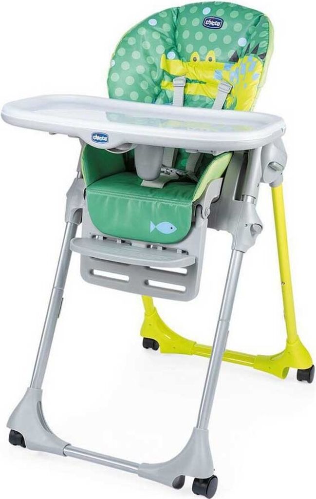 CHICCO verstellbarer Hochstuhl – Polly Easy Crocodile – Produktbild 