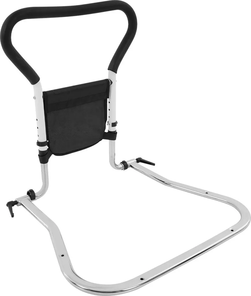 Poignée de soutien au lit pliable pour senior avec hauteur réglable