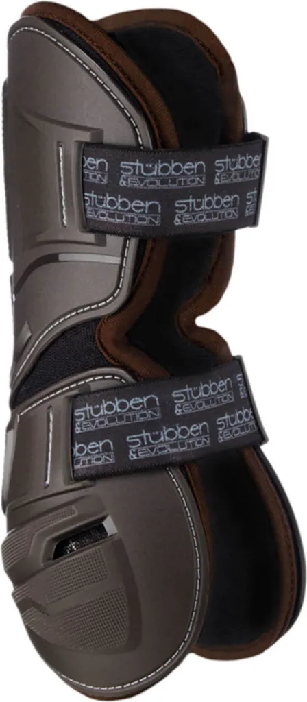 Guêtres de concours Stübben Hybrid marron L pour saut d'obstacles CSO - 2