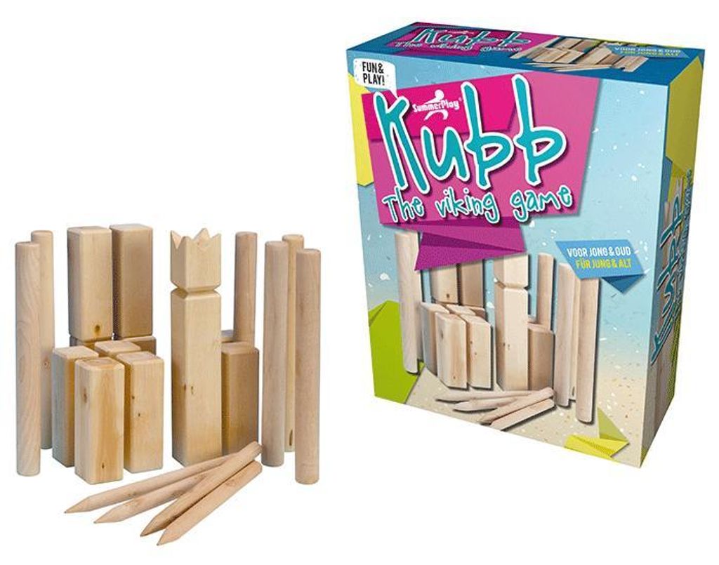 Kubb le jeu viking Image du produit 