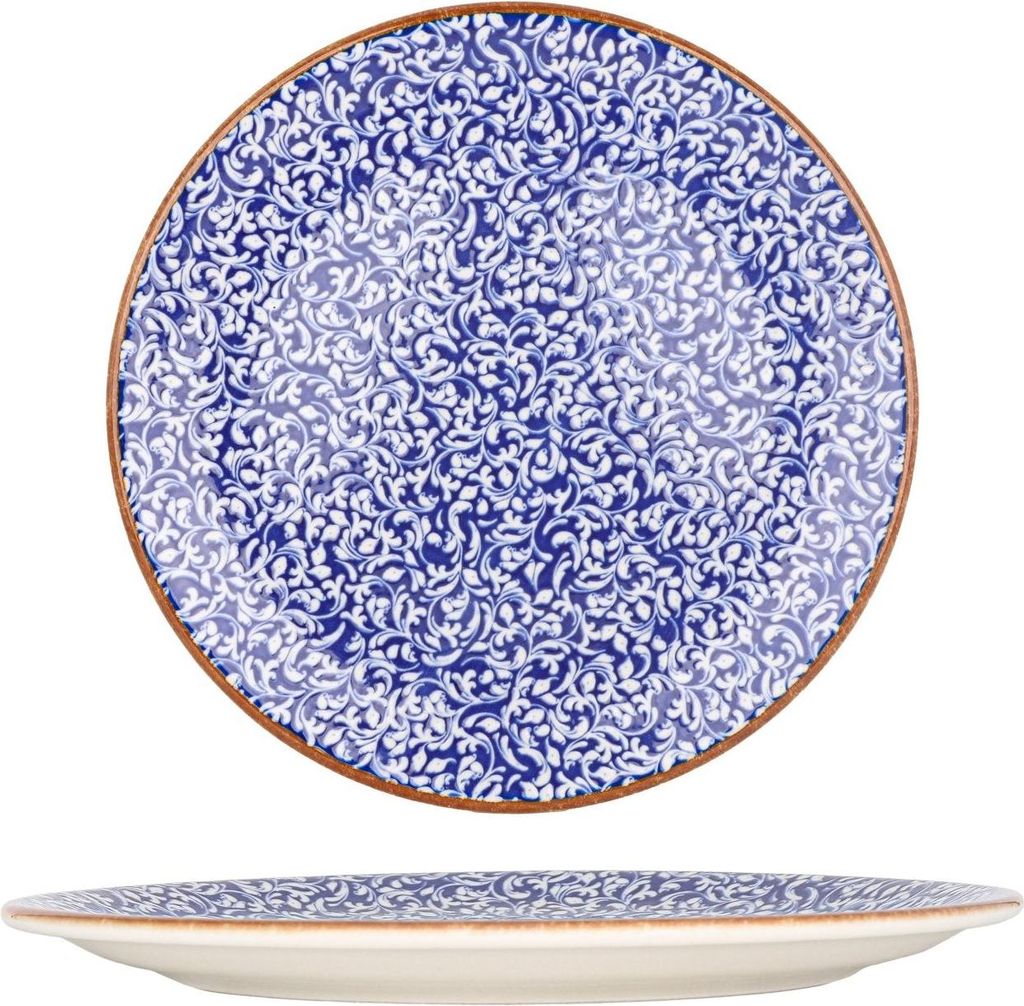 By Bone Speiseteller - Edera Cobalt - Porzellan - 30 cm