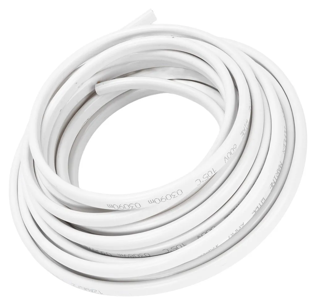 Fil électrique pour bateau 12 AWG - Câble duplex 9,1m isolé pour nautisme