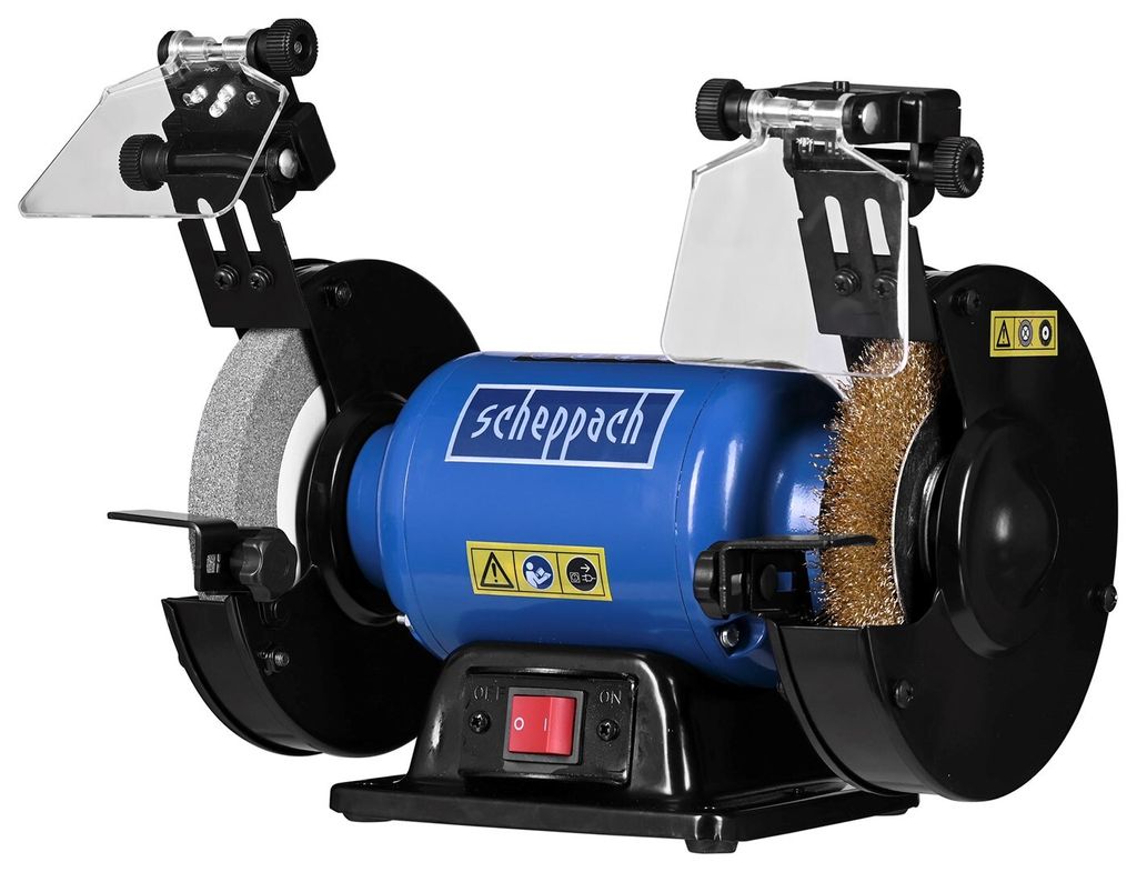 Scheppach SM150LB, Černá, Modrá, Šedá, 15 cm, 400 W, 230 - Obrázek produktu 
