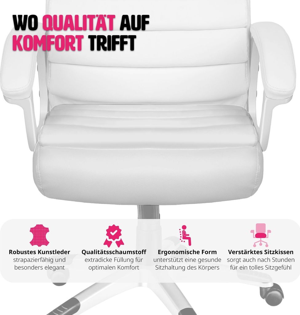 Kancelárska stolička Paul ergonomický tvar Obrázok produktu 11