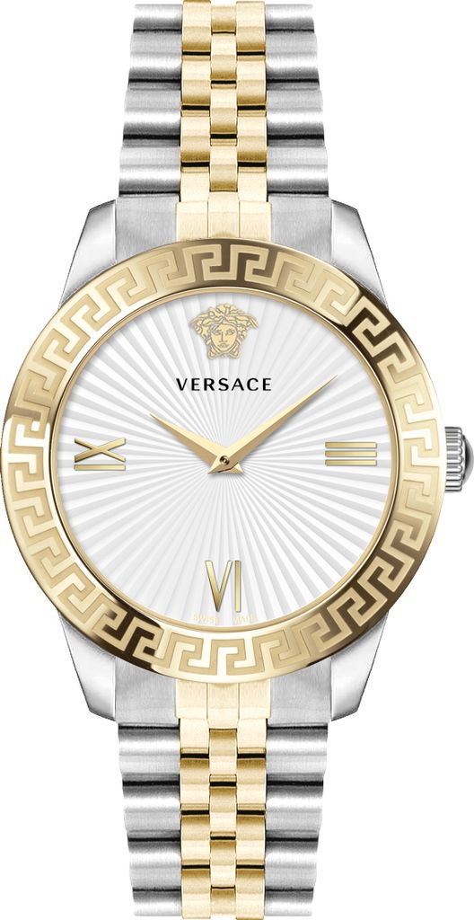 Versace Damen Uhr Armbanduhr Edelstahl Greca VEVC00519