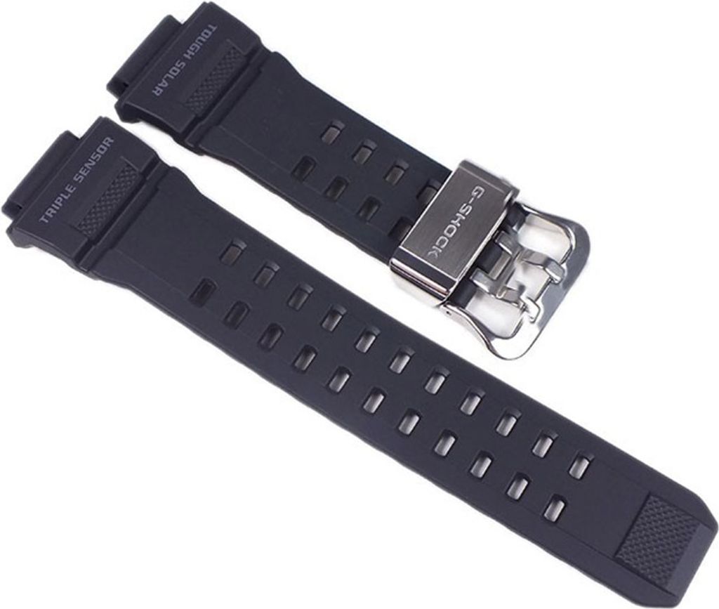 Casio G-Shock | Wymienny pasek do zegarka Żywica czarny Zdjęcie produktu 