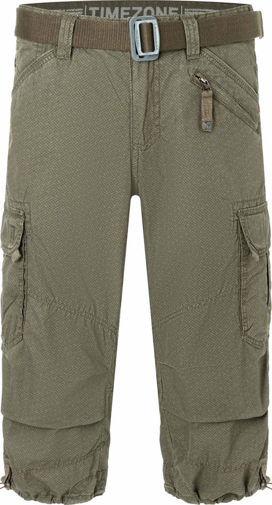 Timezone Shorts 3/4 Cargo Hose loose fit Mid Waist Pants Größe: 30W