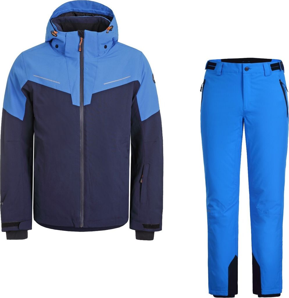 Icepeak Skianzug Herren Wasserdicht, Farbe:Blau, Größe:56