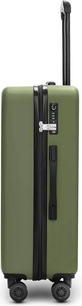 Valise de taille moyenne REDOLZ Essentials 09 Olive - Bagage 67cm - 2