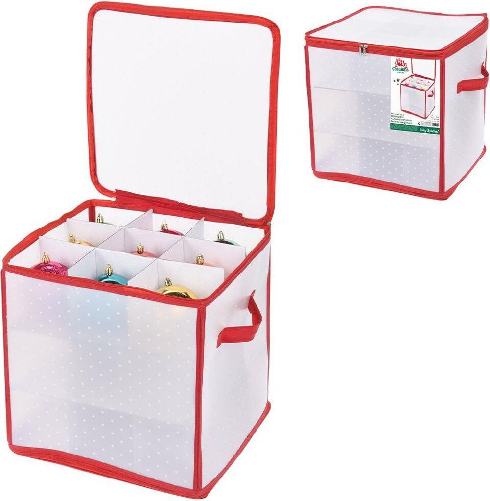 Vilde úložný box organizér na vianočné ozdoby 31x31x31 cm Obrázok produktu 