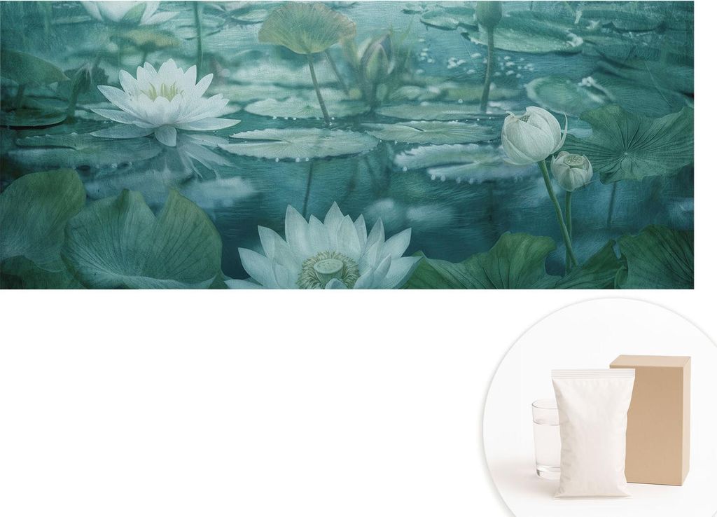 Fototapete - Wandbilder für Wohnzimmer - 208x146 cm - Dekorative Wandfolie - Modernes Design für Wanddekoration - Tapeten für Innenräume - Wass...