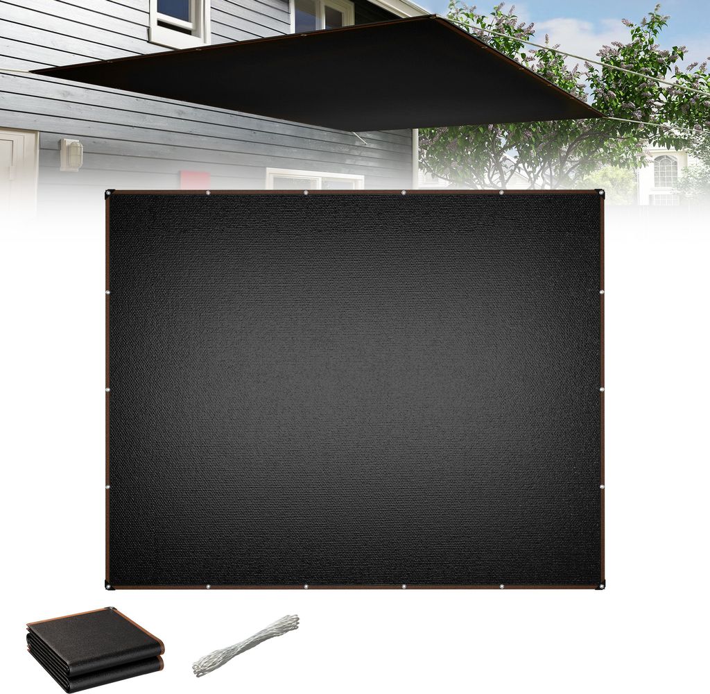Voile d'ombrage LZQ 4x5m Carré - Voile rectangulaire en Image du produit 