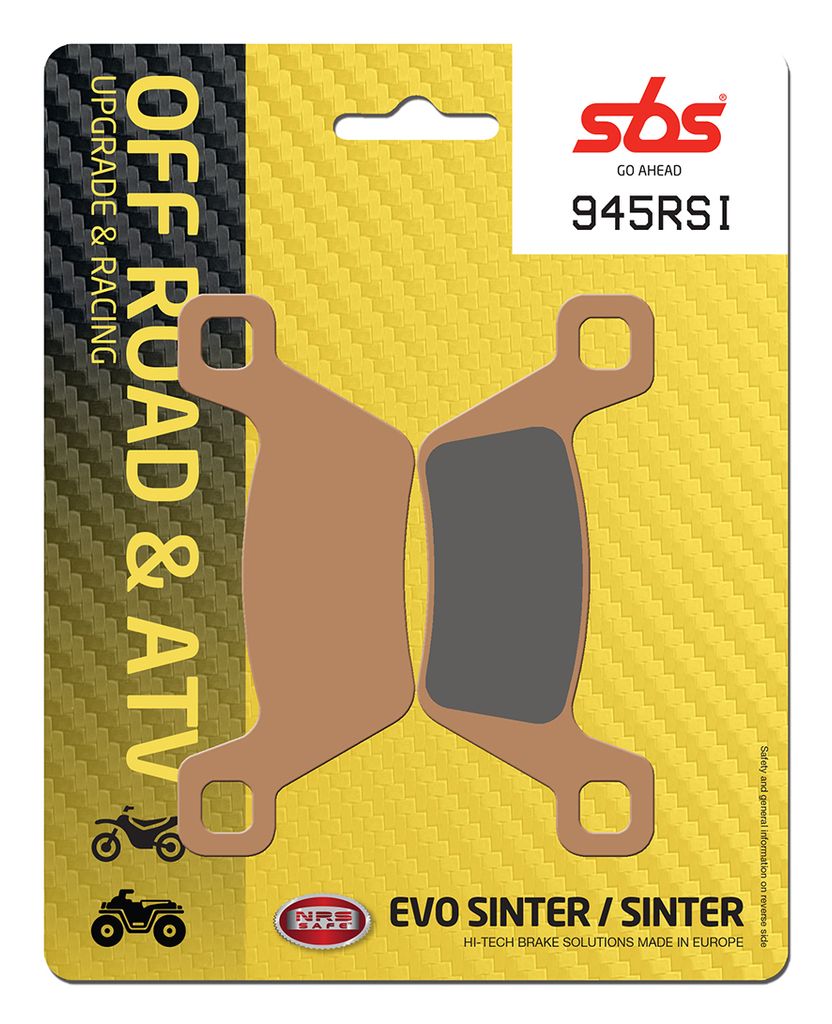 Bremsbeläge SBS 945RSI Offroad Racing Sinter für Kymco MXU 500 ccm