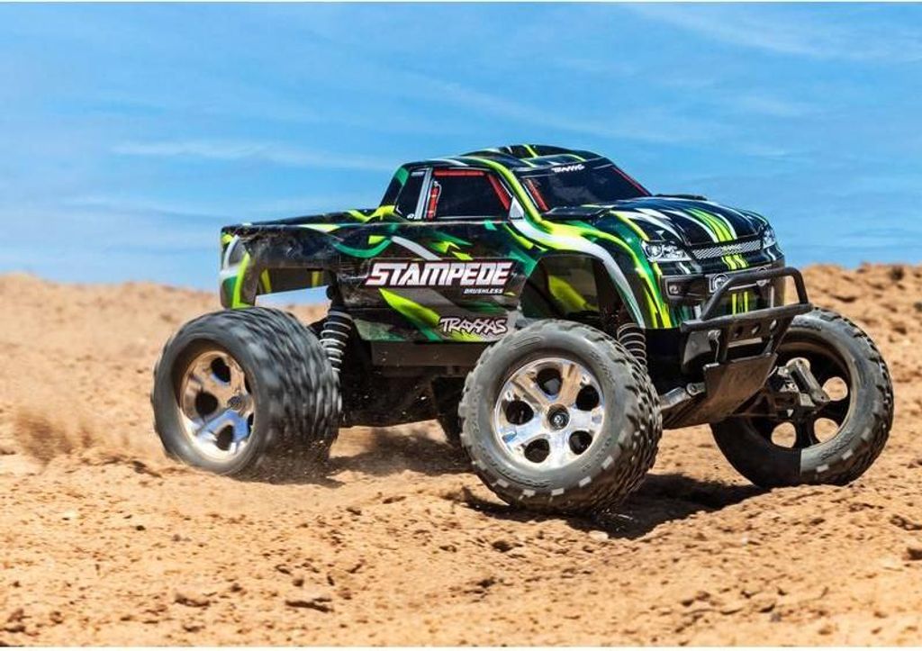 Traxxas Stampede Brushless 2S HD monster truck 1:10 RTR blu Immagine del prodotto 