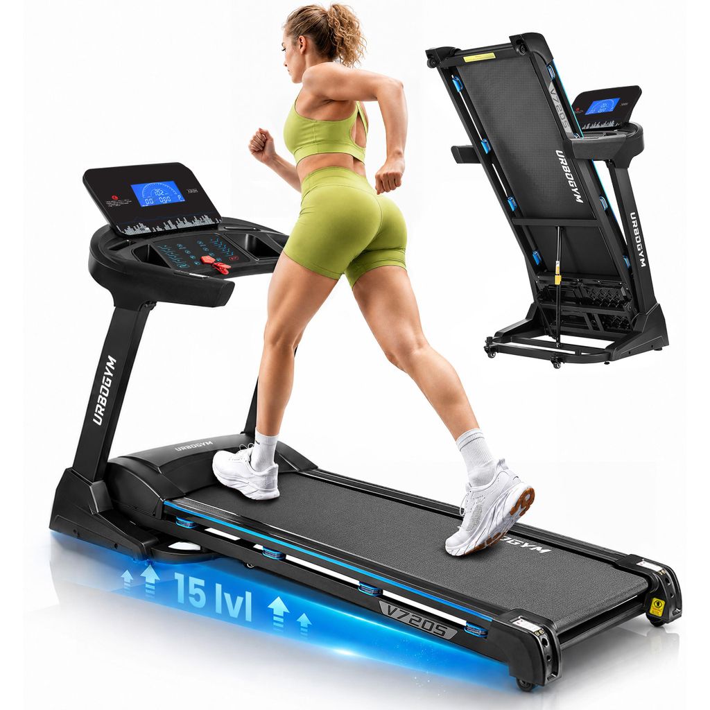 URBOGYM V720S Elektrisches Laufband, 20 km/h, 15 Produktbild 