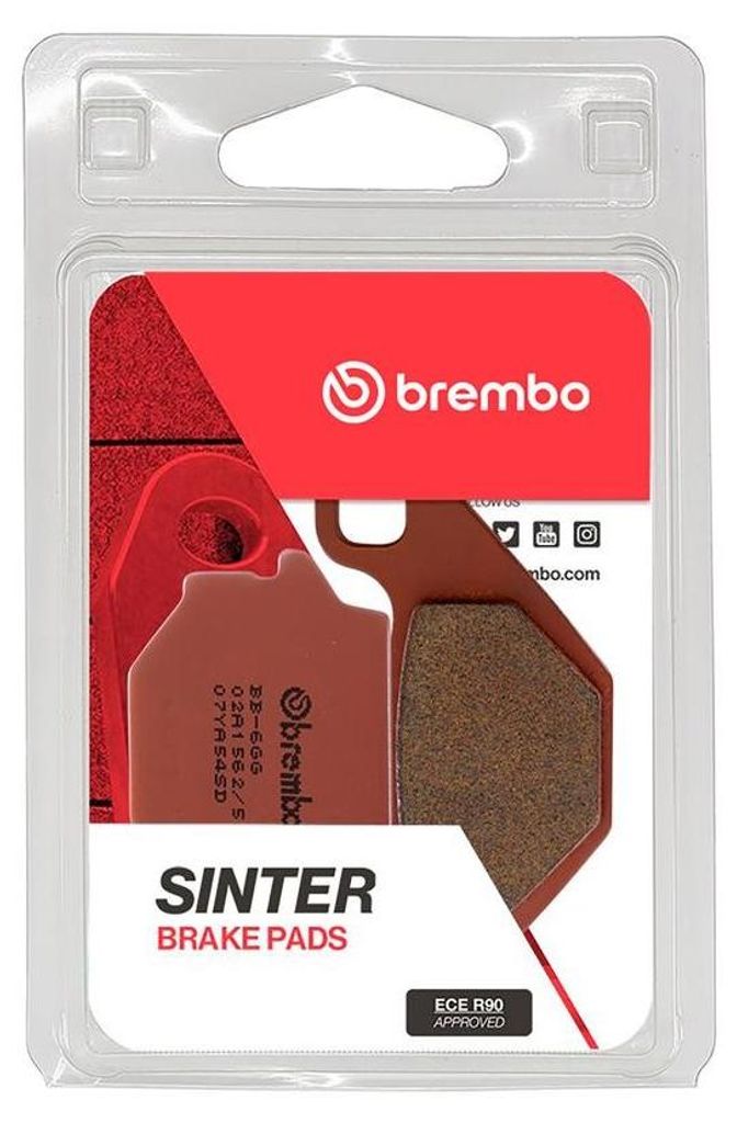 BREMBO Bremsbeläge Satz Hinten 07YA54SD