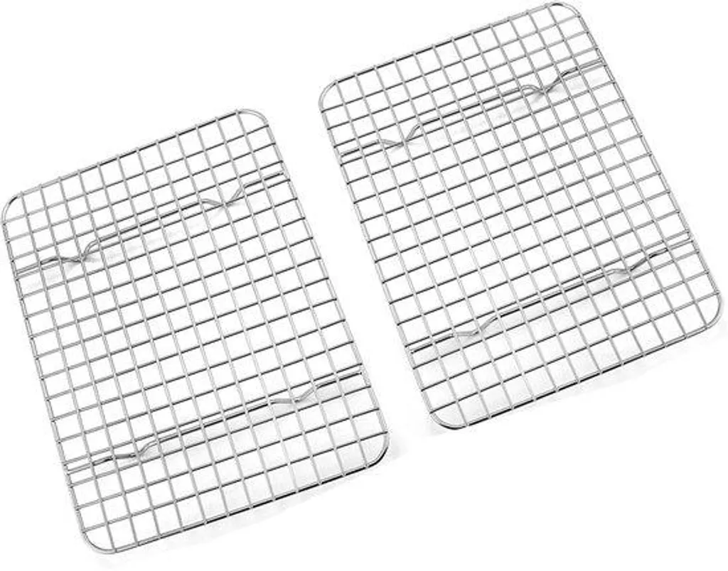 Grille de refroidissement inox 24,8 cm avec maillage serré durable