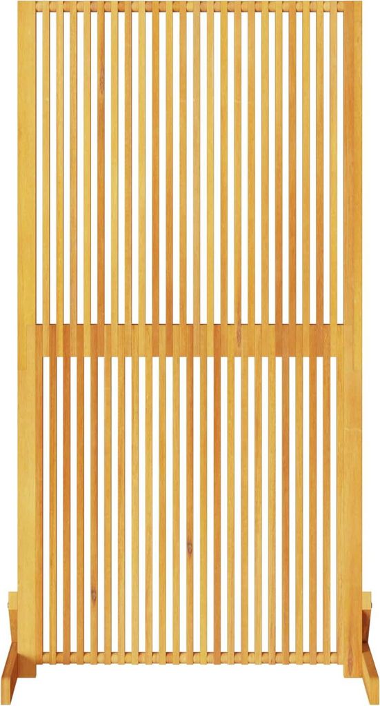 vidaXL Osłona prywatności, brązowa, 79,5 x 50 x 150 cm, Zdjęcie produktu 