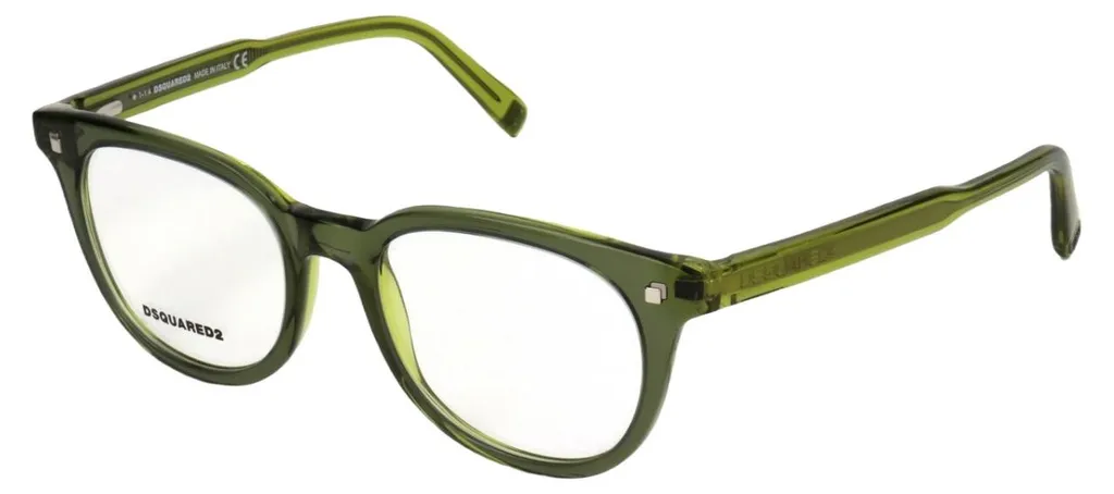 Monture optique Dsquared2 DQ5144 vert foncé design italien luxe