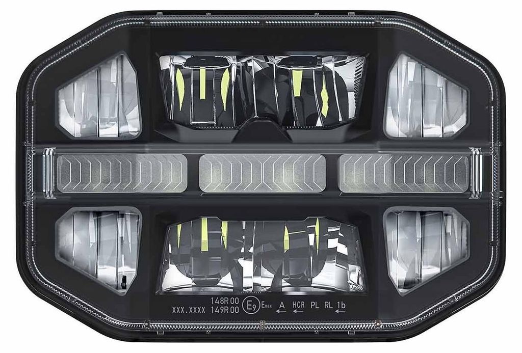 Hauptscheinwerfer links 24 V LED asymmetrisch HELLA universell für diverse Fzg.