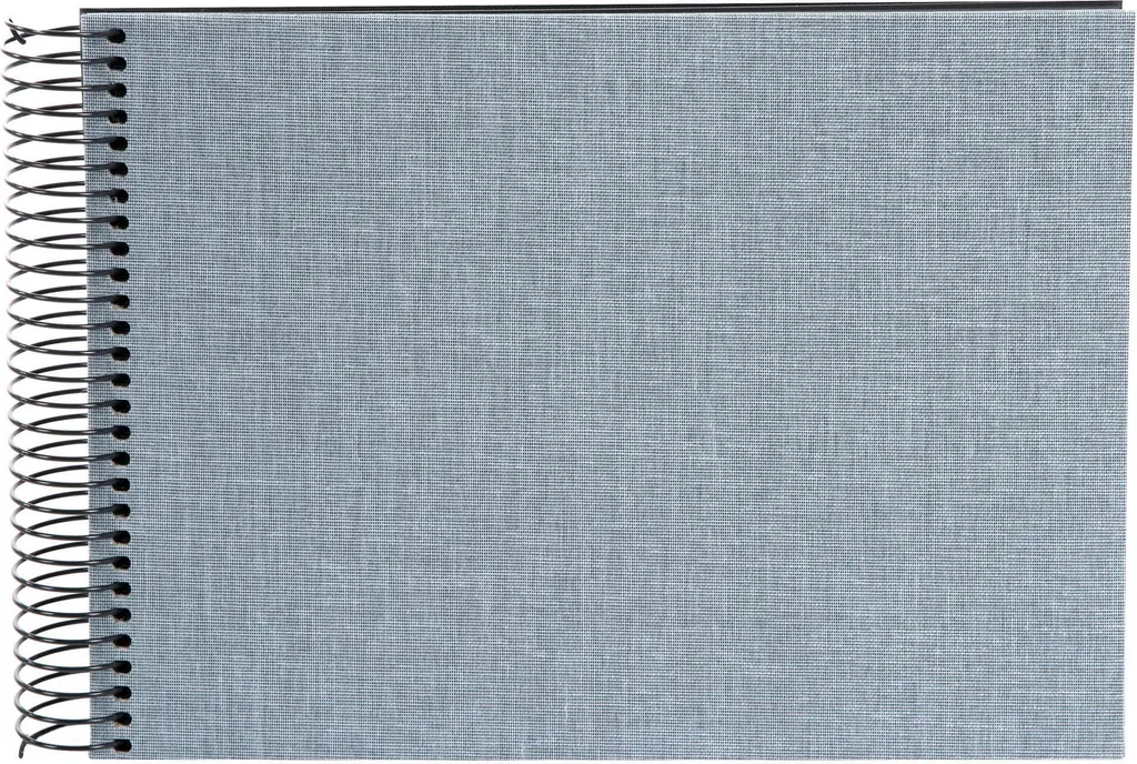 Album Foto Summertime Lino Blu-Grigio 24x17cm - Design Minimale