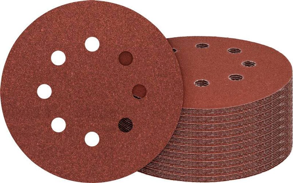 EXPERT C430 Schleifpapier-Set, K40/K60/K80/K120/K180, 125mm, 50-tlg.