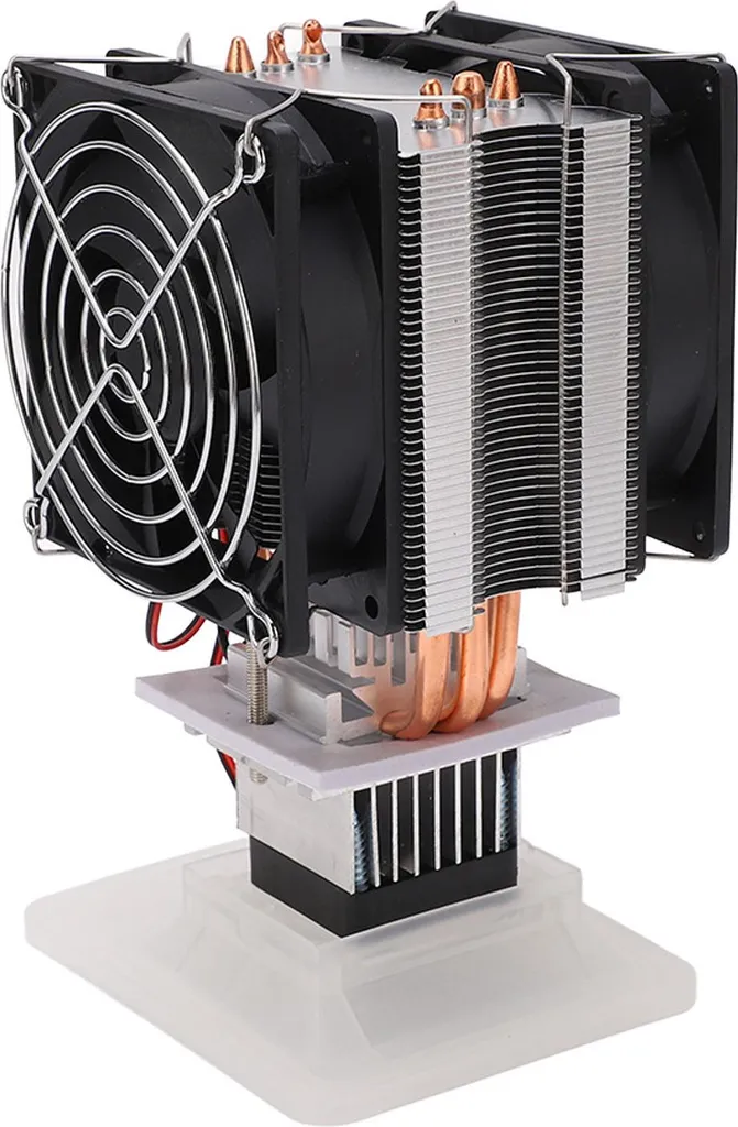 Refroidisseur thermoélectrique DC12V contre la surchauffe ABS Alu