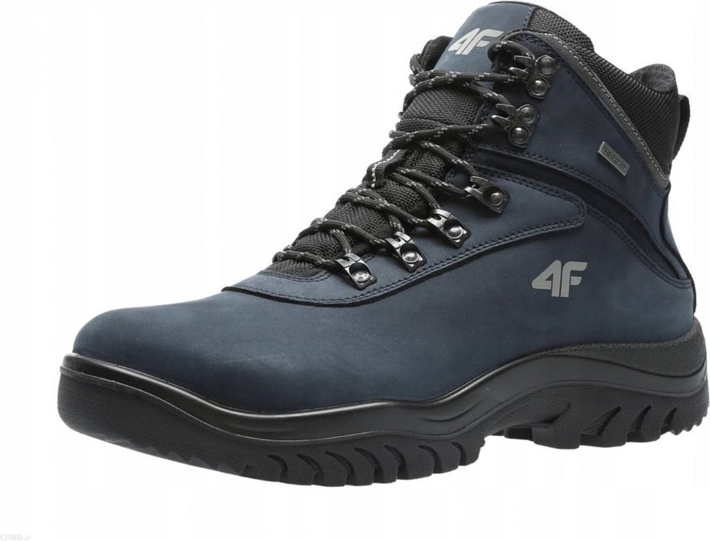 4F Men's Trek OBMH205-31S, Trekkingschuhe, Herren, Dunkelblau, Größe: 41