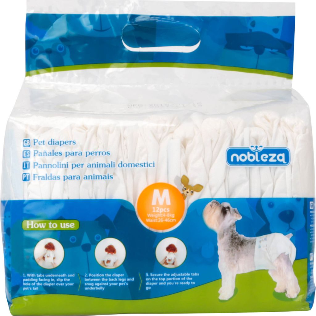 Pannolini per cani usa e getta Pampers per femmine per cani Immagine del prodotto 